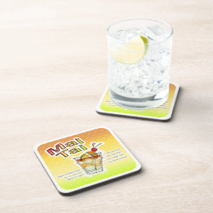 MAI TAI COCKTAIL RECIPART GETRÄNKEUNTERSETZER