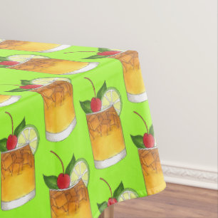 Mai Tai Hawaii Matai Hawaiian Tiki Bar Cocktail HI Tischdecke