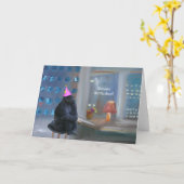 Mai Tai Monkey Karte (Gelbe Blume)