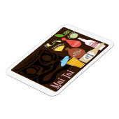 Mai Tai Tiki Bar Cocktail Magnet (Linke Seite)