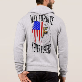 Mai vergeben, nie vergessen Adle Zipper Hoodie