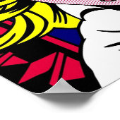 Mai von Roy Lichtenstein Poster (Ecke)