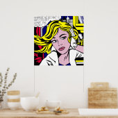 Mai von Roy Lichtenstein Poster (Küche)