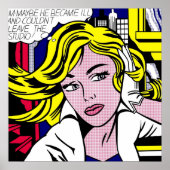 Mai von Roy Lichtenstein Poster (Vorne)