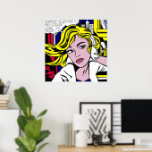 Mai von Roy Lichtenstein Poster (Heimbüro)