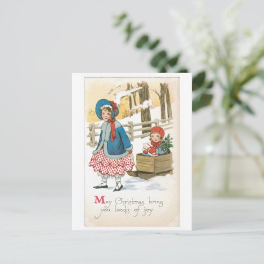 Mai Weihnachten bringt dir viel Freude (Stehend Vorderseite)