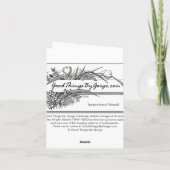 Mai Wright inspirieren Sewall-Sie mich Karte (Rückseite)