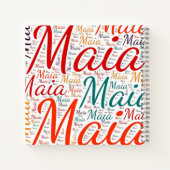 Maia Notizblock (Rückseite)