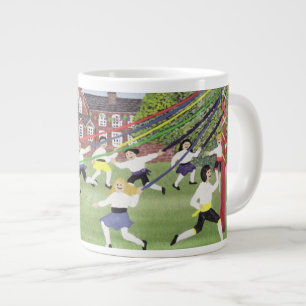 Maibaum, der 1991 tanzt Jumbo-Tasse