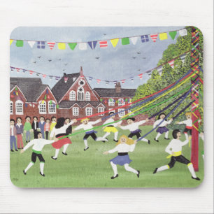 Maibaum, der 1991 tanzt mousepad