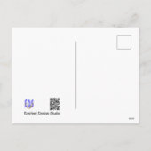 Maiblumen DIY Postkarte (Rückseite)