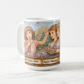 Maiblumen Engel Kaffeetasse (Vorderseite Links)