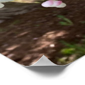 Maiblumen Rosa Freue Dich Immer Poster (Ecke)