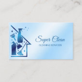 Maid Cleaning House professional Cleaning Services Visitenkarte (Vorderseite)