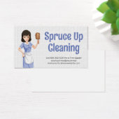 Maid Holding Feather Duster | Seifenblasen (Schreibtisch)