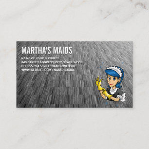 Maid Icon Visitenkarte
