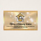 Maid-Logo | Spray-Flasche-Logo | GLITZERN (Vorderseite)