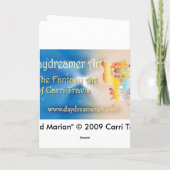 Maid Marian Card Karte (Rückseite)