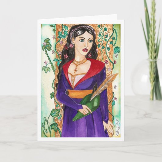 Maid Marian Card Karte (Vorderseite)