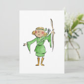 Maid Marian Einladung (Stehend Vorderseite)