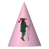 Maid Marian Party Hat Partyhütchen (Vorderseite)