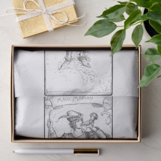 Maid Marian Seidenpapier (Geschenk)