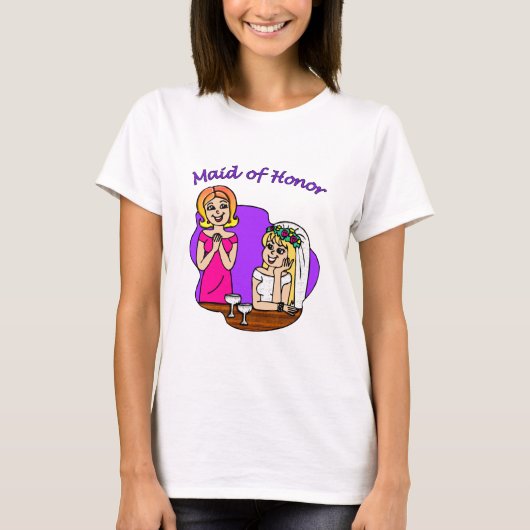 Maid of Honor I T-Shirt (Vorderseite)