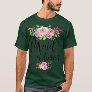 Maid of Honor Wedding Bridal Party T-Shirt