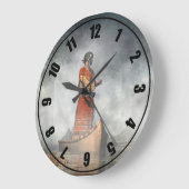 Maid of the Mist Große Wanduhr (Winkel)