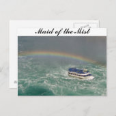 Maid of the Mist Postkarte (Vorne/Hinten)