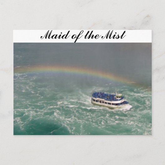 Maid of the Mist Postkarte (Vorderseite)