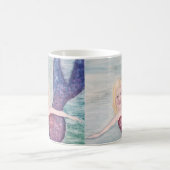 Maid Painting Illustration Kaffeetasse (Mittel)