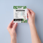 Maid Service-Marmor des Botanischen Hauses Flyer (Gruppe)