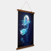 Maid Wall Tapestry Wandteppich Mit Holzrahmen (Gewinkelt)