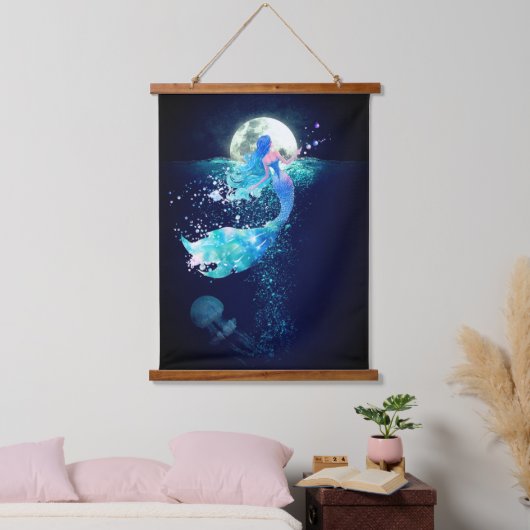 Maid Wall Tapestry Wandteppich Mit Holzrahmen (Schlafzimmer)