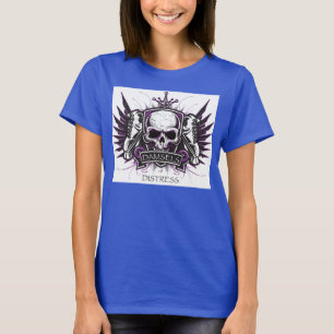 Maide der Bedrängnisses - lila und schwarz T-Shirt