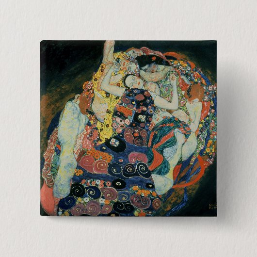Maiden, 1913 (Öl auf Leinwand) Button (Vorderseite)