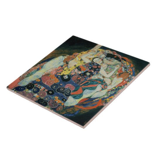 Maiden, 1913 (Öl auf Leinwand) Fliese (Seite)