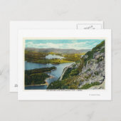 Maiden Cliff View of Lake Megunticook Postkarte (Vorne/Hinten)