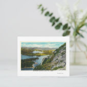 Maiden Cliff View of Lake Megunticook Postkarte (Stehend Vorderseite)