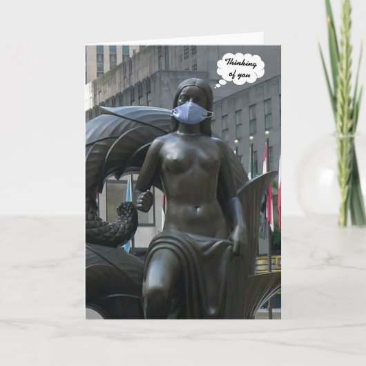 Maiden, denken Sie an Sie - Karte (Vorderseite)