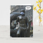 Maiden, denken Sie an Sie - Karte (Gelbe Blume)