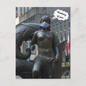 Maiden, Denken Sie an Sie - V Postkarte (Vorderseite)