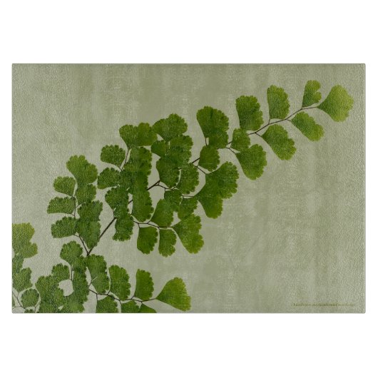 Maiden Hair Fern Frond Schneidebrett (Vorderseite)