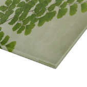 Maiden Hair Fern Frond Schneidebrett (Ecke)
