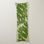 Maiden Hair Fern Frond Seitenschläferkissen (Rückseite (Vertikal))