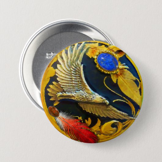 Maiden Hawkwind Pendant Button (Vorne & Hinten)