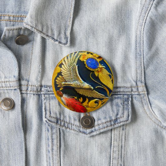 Maiden Hawkwind Pendant Button (Beispiel)