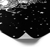 Maiden Mother Crone - Triple Moon Poster (Ecke)