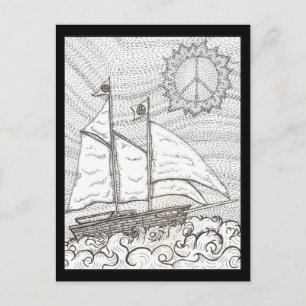 Maiden Peace Postcard Postkarte